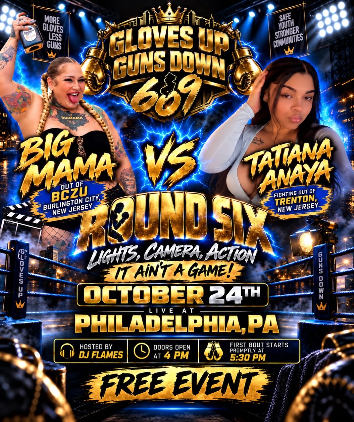 Round Six Co-Main: Big Mama vs. Tatiana Anaya
